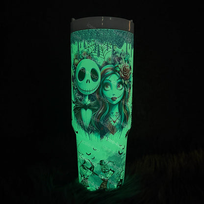 Sally X Jack Skellington 40oZ Tumbler