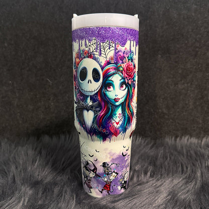 Sally X Jack Skellington 40oZ Tumbler