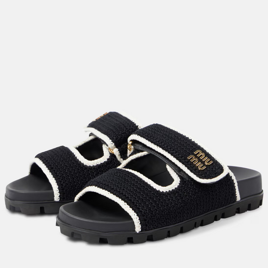 Viral MM Crochet Slides
